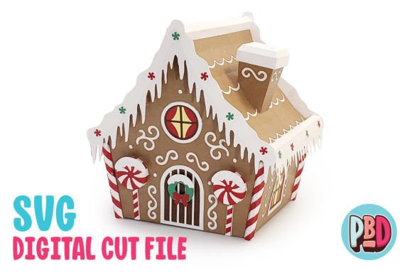 Download Gingerbread House 3D Papercraft - House Collection