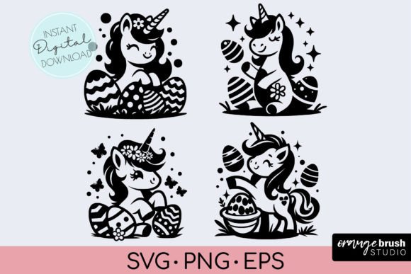 Download Easter Unicorn SVG Kids Easter SVG Files - Svg file Collection