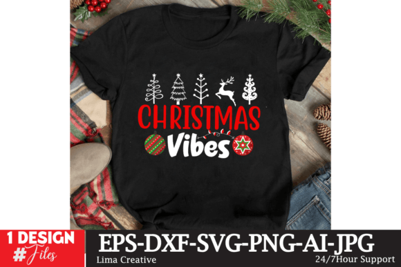 Download Christmas Vibes SVG Cut File - Christmas vibes svg Collection