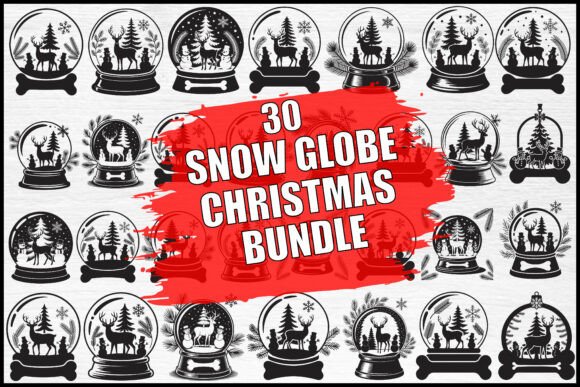 Download Snow Globe Christmas Bundle - Christmas bundle Collection