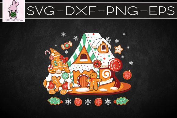 Download Gingerbread House Sweet Xmas SVG - House Collection