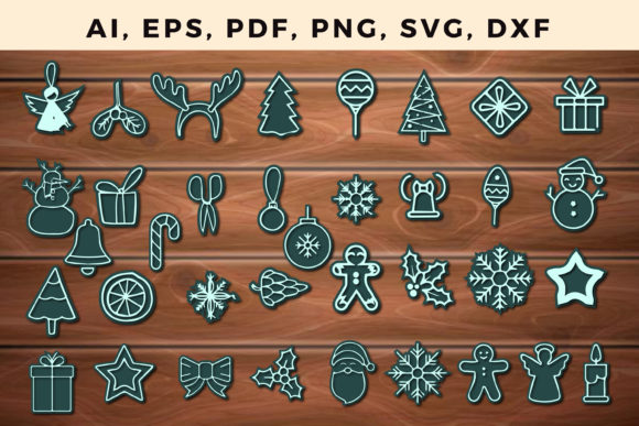 Download 3D Christmas Ornament Bundle - 3d christmas ornament Collection