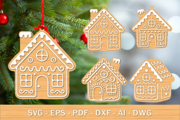 Download Christmas Gingerbread House SVG - House Collection