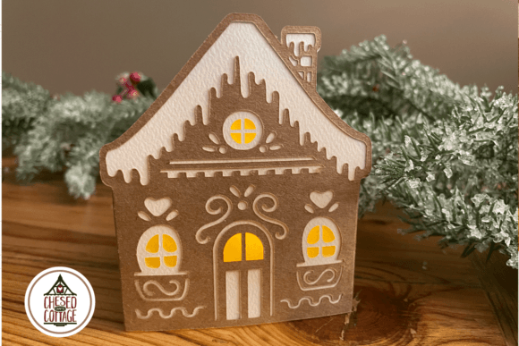 Download Gingerbread House Paper Craft 3D - House Collection